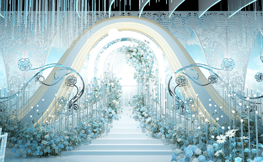 遂昌釡香烙馍村水晶厅效果展示